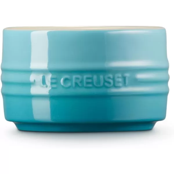 Le Creuset Stoneware Round Straight Wall Ramekin, 6.75oz., White