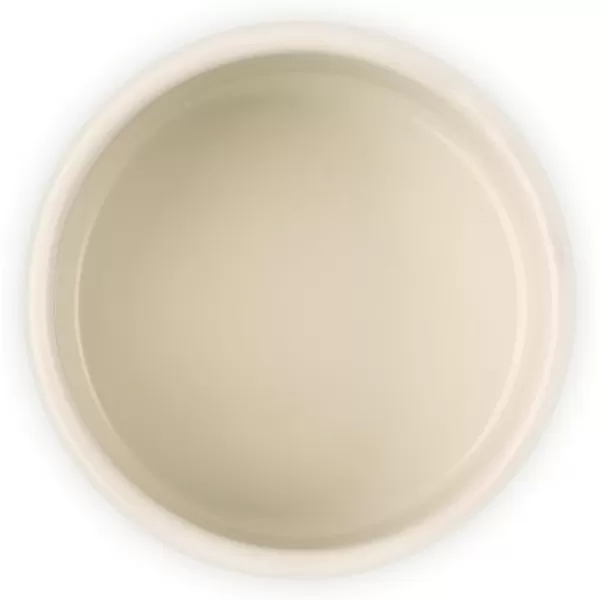 Le Creuset Stoneware Round Straight Wall Ramekin, 6.75oz., White