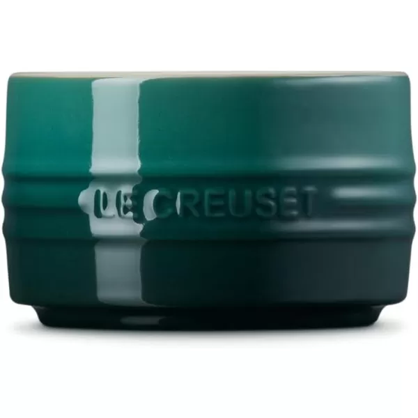 Le Creuset Stoneware Round Straight Wall Ramekin, 6.75oz., White