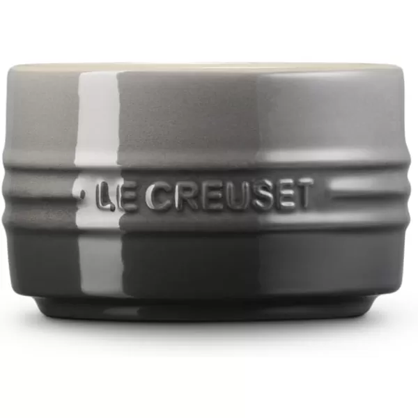 Le Creuset Stoneware Round Straight Wall Ramekin, 6.75oz., White