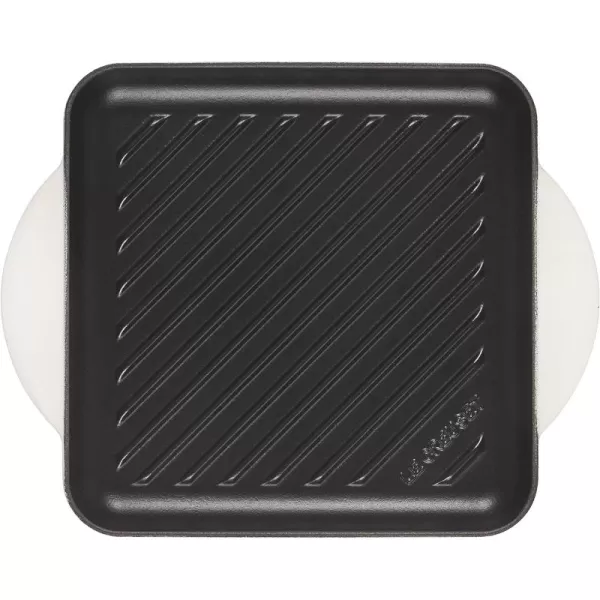 Le Creuset Enamaled Cast Iron Square Grill, 9.5", Marseille