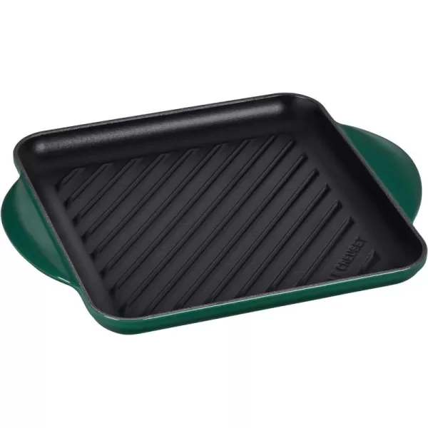 Le Creuset Enamaled Cast Iron Square Grill, 9.5", Marseille