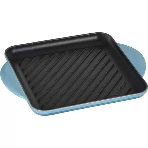 Le Creuset Enamaled Cast Iron Square Grill, 9.5", Marseille