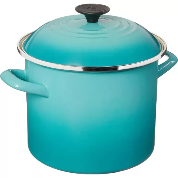 Le Creuset Enamel On Steel Stockpot, 16 qt., Cerise