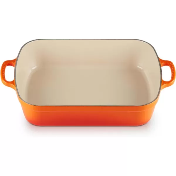 Le Creuset Enameled Cast Iron Signature Rectangular Roaster, 5.25 qt.  , White