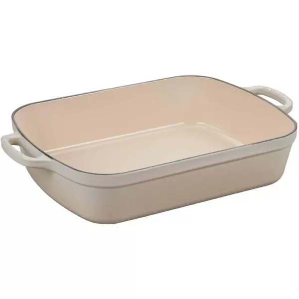 Le Creuset Enameled Cast Iron Signature Rectangular Roaster, 5.25 qt.  , White