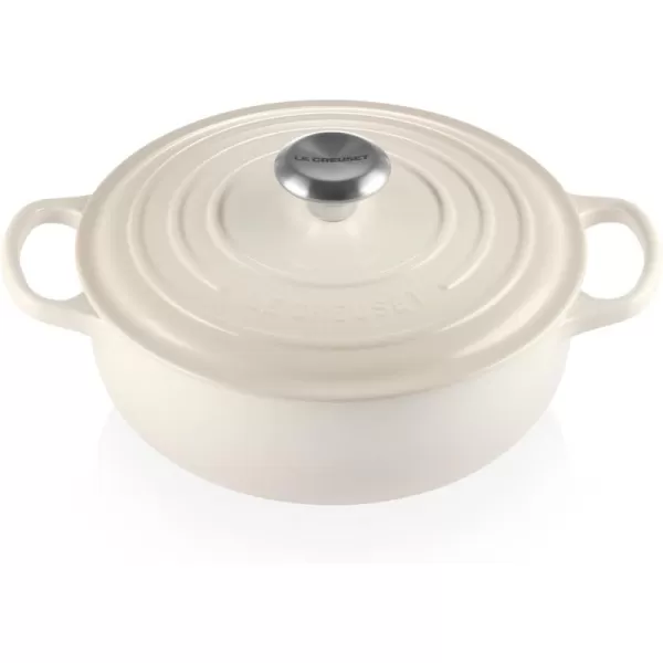 Le Creuset Enameled Cast Iron Signature Round Sauteuse, 3.5qt., Sea Salt