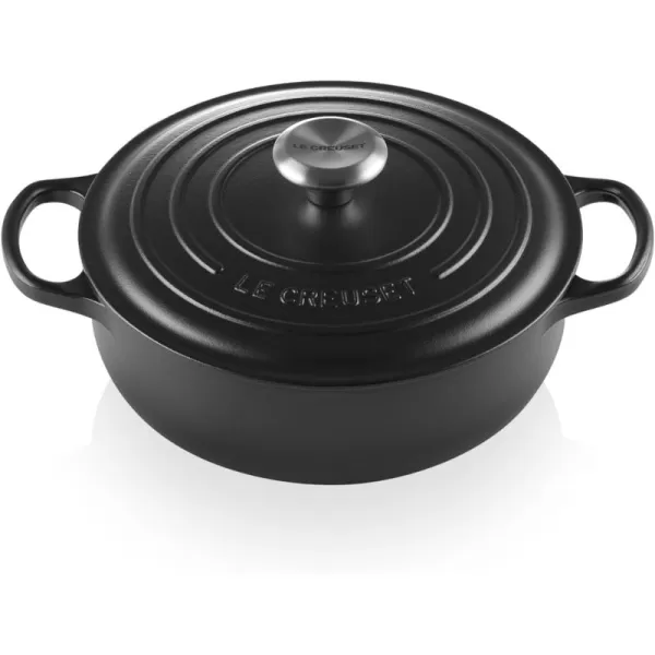 Le Creuset Enameled Cast Iron Signature Round Sauteuse, 3.5qt., Sea Salt