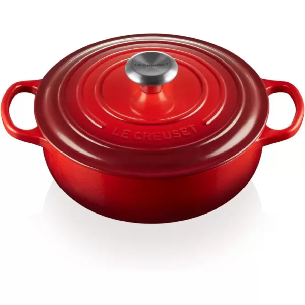 Le Creuset Enameled Cast Iron Signature Round Sauteuse, 3.5qt., Sea Salt