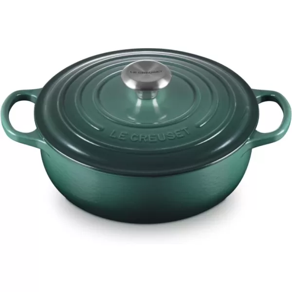 Le Creuset Enameled Cast Iron Signature Round Sauteuse, 3.5qt., Sea Salt