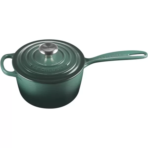Le Creuset Enameled Cast Iron Signature Saucepan, 1.75 qt., White