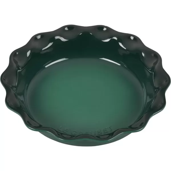 Le Creuset Stoneware 9" Heritage Pie Dish, Cerise