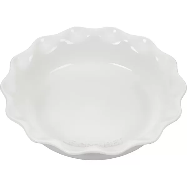 Le Creuset Stoneware 9" Heritage Pie Dish, Cerise