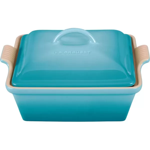 Le Creuset Stoneware Heritage Covered Square Casserole, 2.5 qt. , Marseille