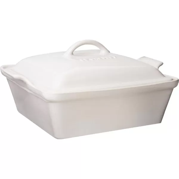 Le Creuset Stoneware Heritage Covered Square Casserole, 2.5 qt. , Marseille
