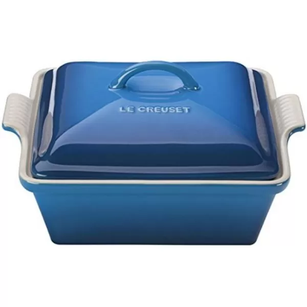 Le Creuset Stoneware Heritage Covered Square Casserole, 2.5 qt. , Marseille