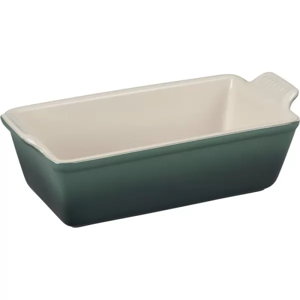 Le Creuset Stoneware Heritage Loaf Pan, 9" x 5" x 3" , White