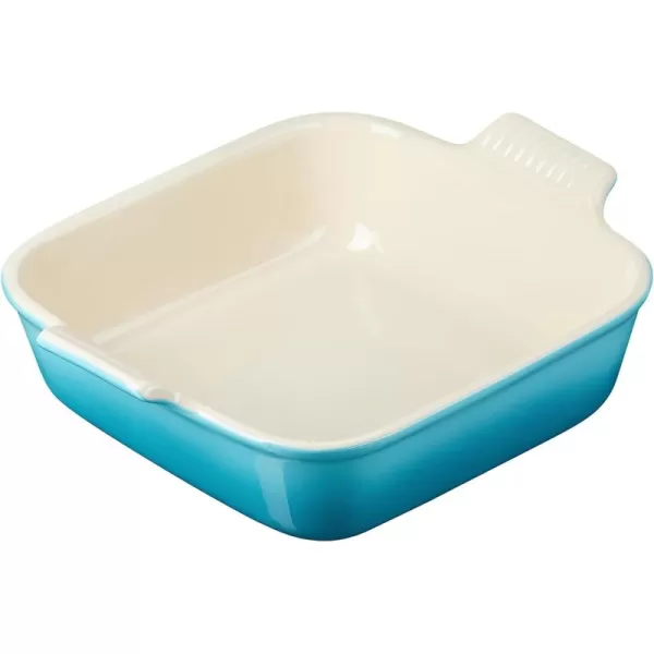 Le Creuset Stoneware Heritage Square Dish, 3 qt. , Cerise