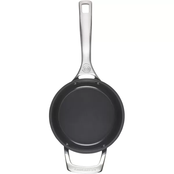 Le Creuset Essential Non-stick Ceramic Saucepan with Glass Lid, 3 qt.