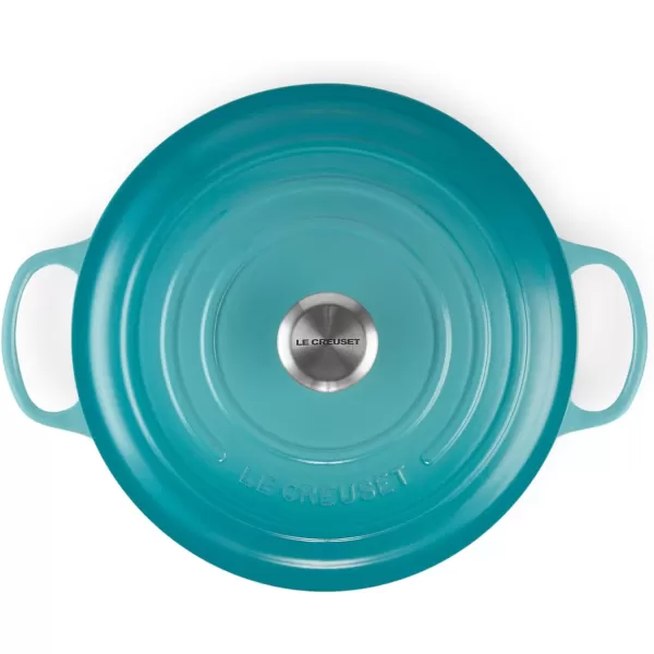 Le Creuset Enameled Cast Iron Signature Round Dutch Oven, 5.5 qt., Rhone