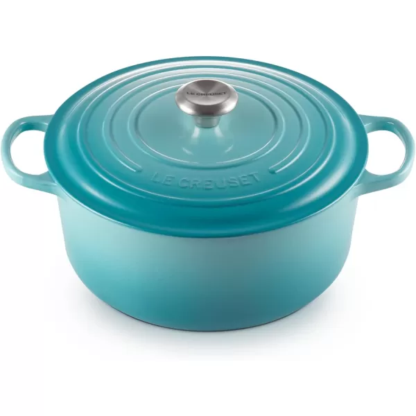 Le Creuset Enameled Cast Iron Signature Round Dutch Oven, 5.5 qt., Rhone