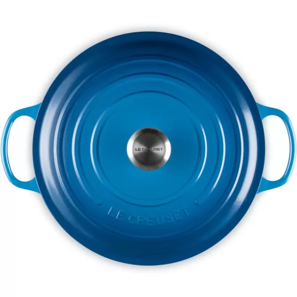 Le Creuset Enameled Cast Iron Signature Round Dutch Oven, 5.5 qt., Rhone