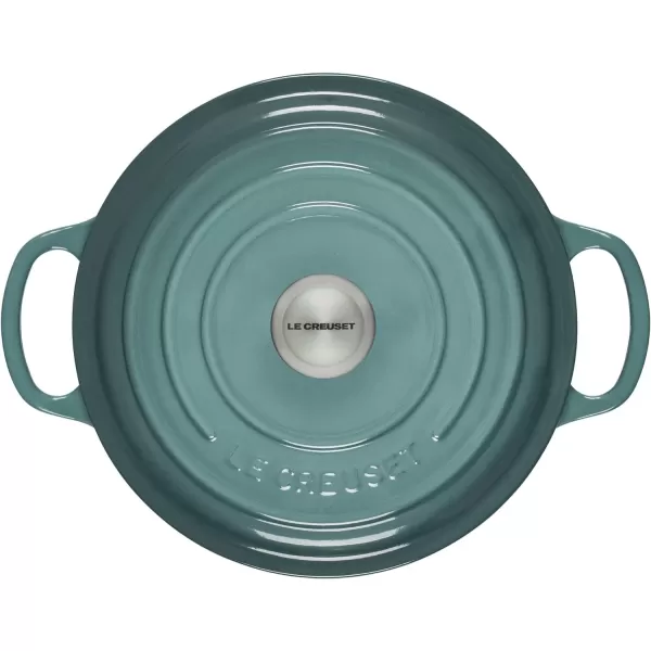 Le Creuset Enameled Cast Iron Signature Round Dutch Oven, 5.5 qt., Rhone