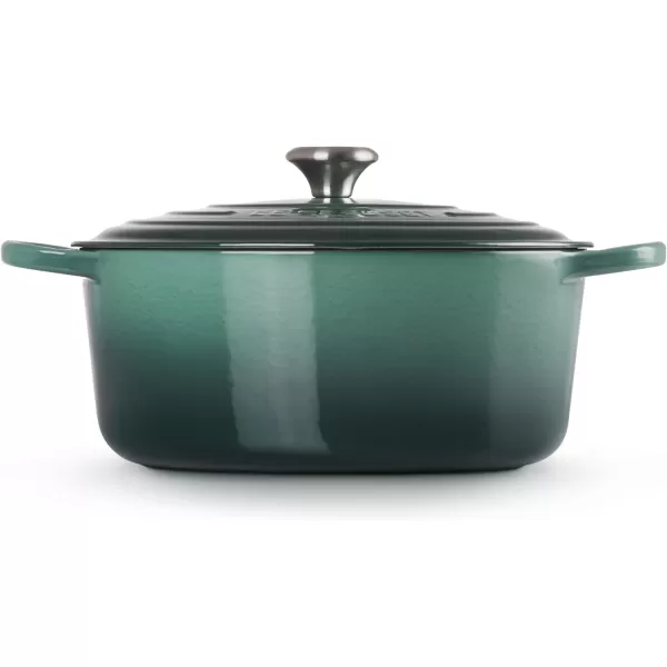 Le Creuset Enameled Cast Iron Signature Round Dutch Oven, 5.5 qt., Rhone