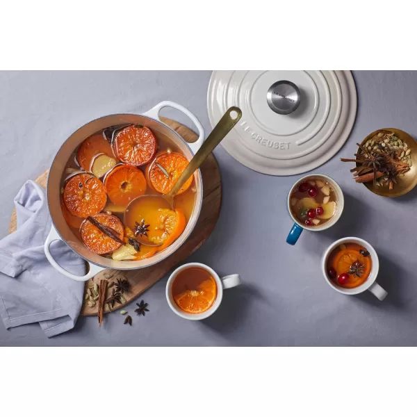 Le Creuset Enameled Cast Iron Signature Round Dutch Oven, 5.5 qt., Rhone
