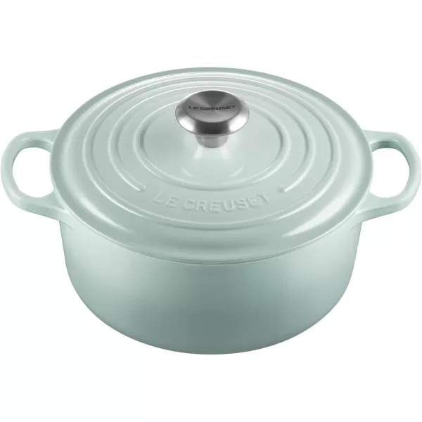 Le Creuset Enameled Cast Iron Signature Round Dutch Oven, 5.5 qt., Rhone