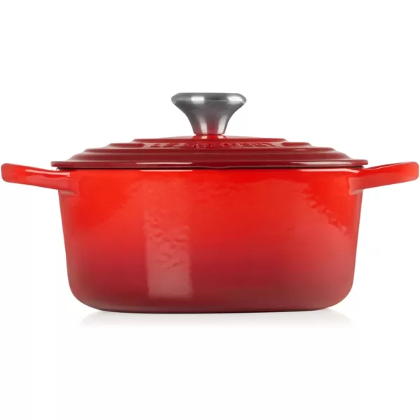 Le Creuset Enameled Cast Iron Signature Round Dutch Oven, 5.5 qt., Rhone