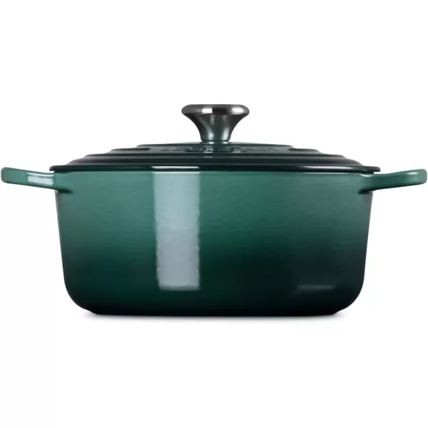 Le Creuset Enameled Cast Iron Signature Round Dutch Oven, 5.5 qt., Rhone