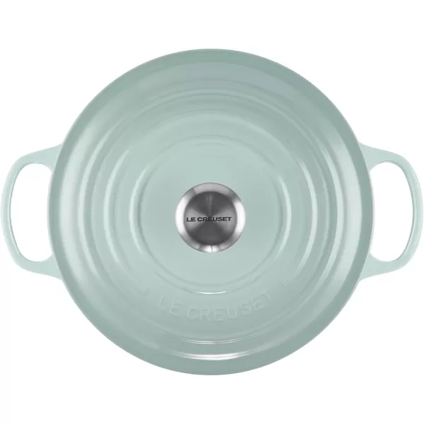 Le Creuset Enameled Cast Iron Signature Round Dutch Oven, 5.5 qt., Rhone
