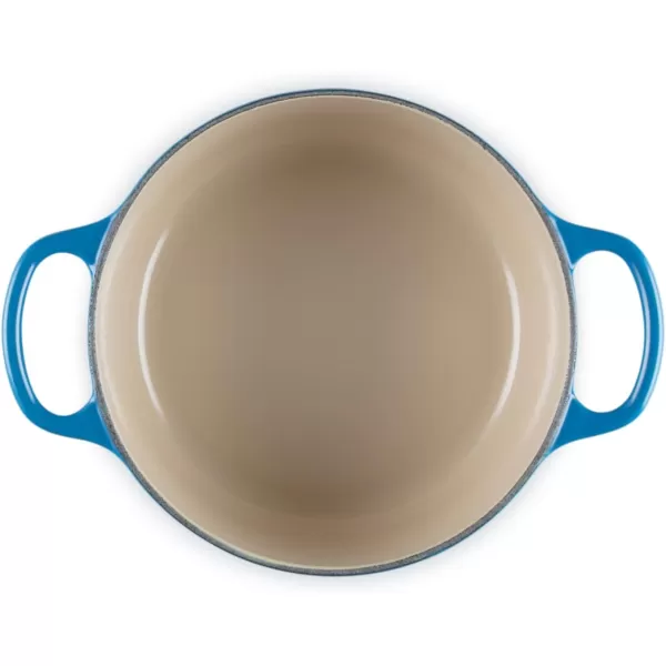 Le Creuset Enameled Cast Iron Signature Round Dutch Oven, 5.5 qt., Rhone