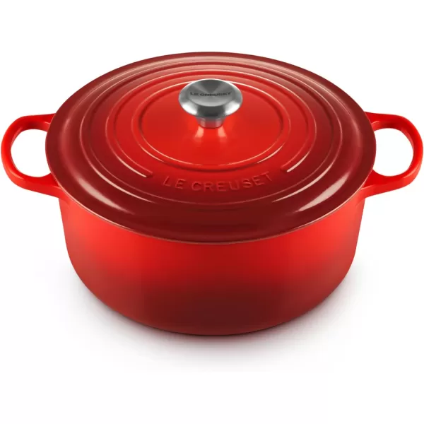 Le Creuset Enameled Cast Iron Signature Round Dutch Oven, 5.5 qt., Rhone
