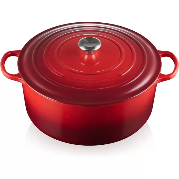 Le Creuset Enameled Cast Iron Signature Round Dutch Oven, 5.5 qt., Rhone