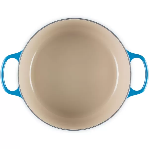 Le Creuset Enameled Cast Iron Signature Round Dutch Oven, 5.5 qt., Rhone
