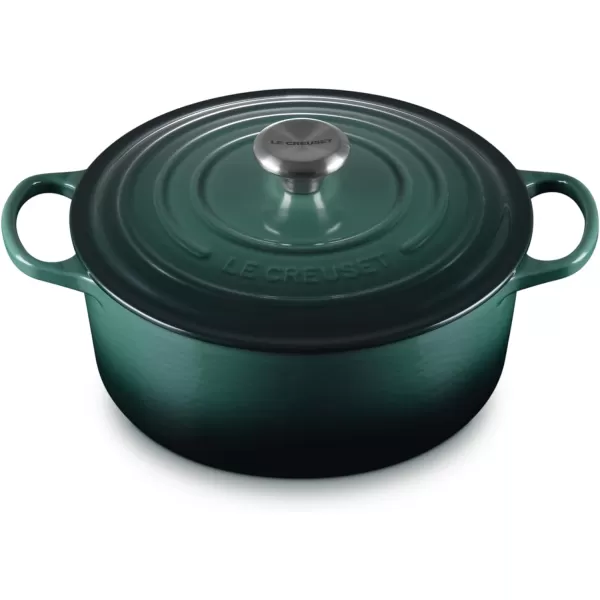 Le Creuset Enameled Cast Iron Signature Round Dutch Oven, 5.5 qt., Rhone