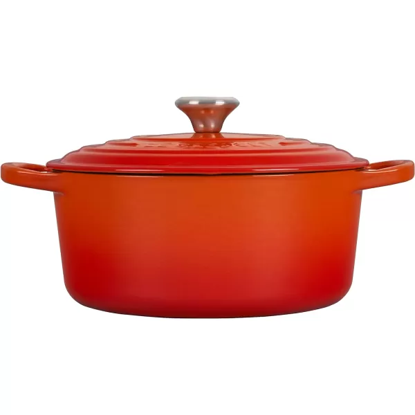 Le Creuset Enameled Cast Iron Signature Round Dutch Oven, 5.5 qt., Rhone
