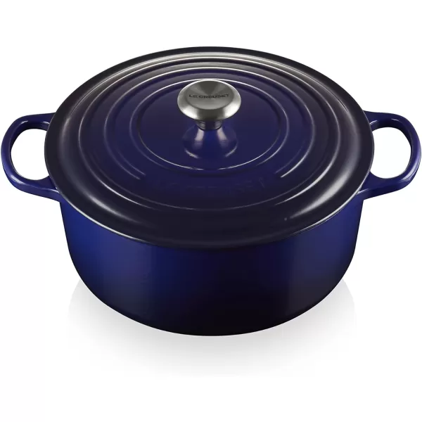 Le Creuset Enameled Cast Iron Signature Round Dutch Oven, 5.5 qt., Rhone