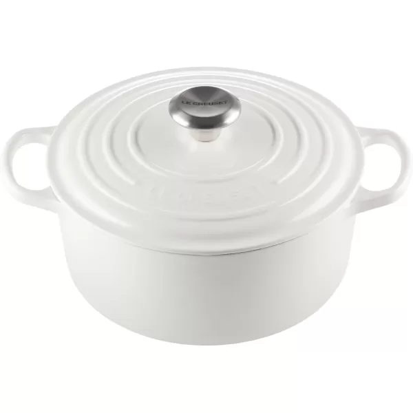 Le Creuset Enameled Cast Iron Signature Round Dutch Oven, 5.5 qt., Rhone