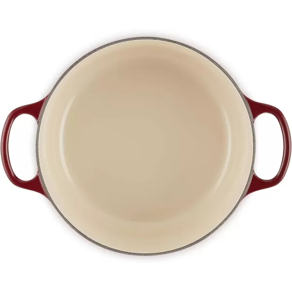 Le Creuset Enameled Cast Iron Signature Round Dutch Oven, 5.5 qt., Rhone