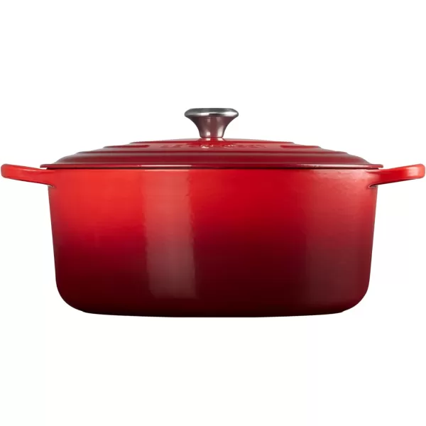 Le Creuset Enameled Cast Iron Signature Round Dutch Oven, 5.5 qt., Rhone