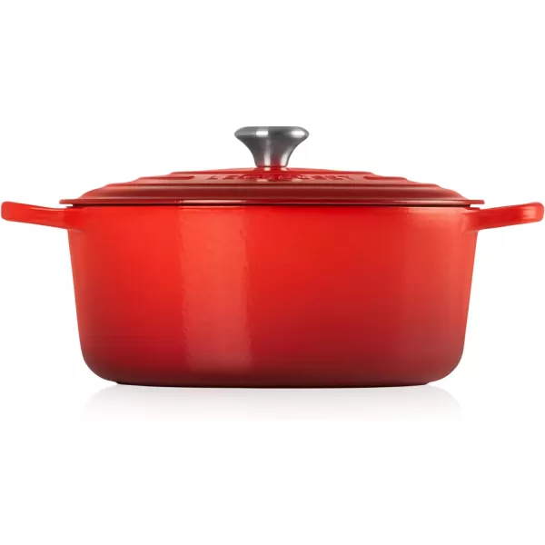 Le Creuset Enameled Cast Iron Signature Round Dutch Oven, 5.5 qt., Rhone