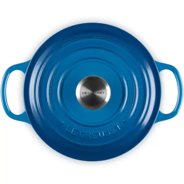 Le Creuset Enameled Cast Iron Signature Round Dutch Oven, 5.5 qt., Rhone