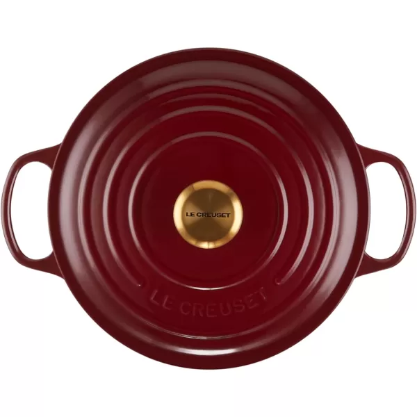 Le Creuset Enameled Cast Iron Signature Round Dutch Oven, 5.5 qt., Rhone