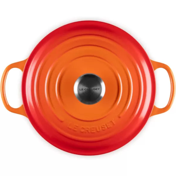 Le Creuset Enameled Cast Iron Signature Round Dutch Oven, 5.5 qt., Rhone