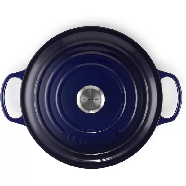 Le Creuset Enameled Cast Iron Signature Round Dutch Oven, 5.5 qt., Rhone