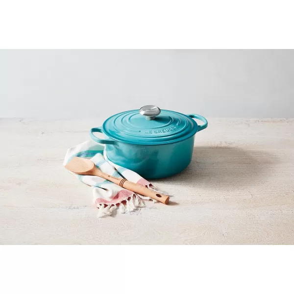 Le Creuset Enameled Cast Iron Signature Round Dutch Oven, 5.5 qt., Rhone