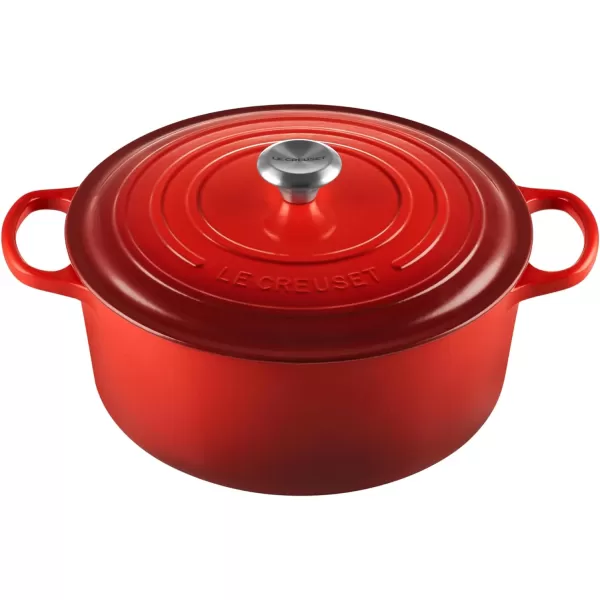 Le Creuset Enameled Cast Iron Signature Round Dutch Oven, 5.5 qt., Rhone